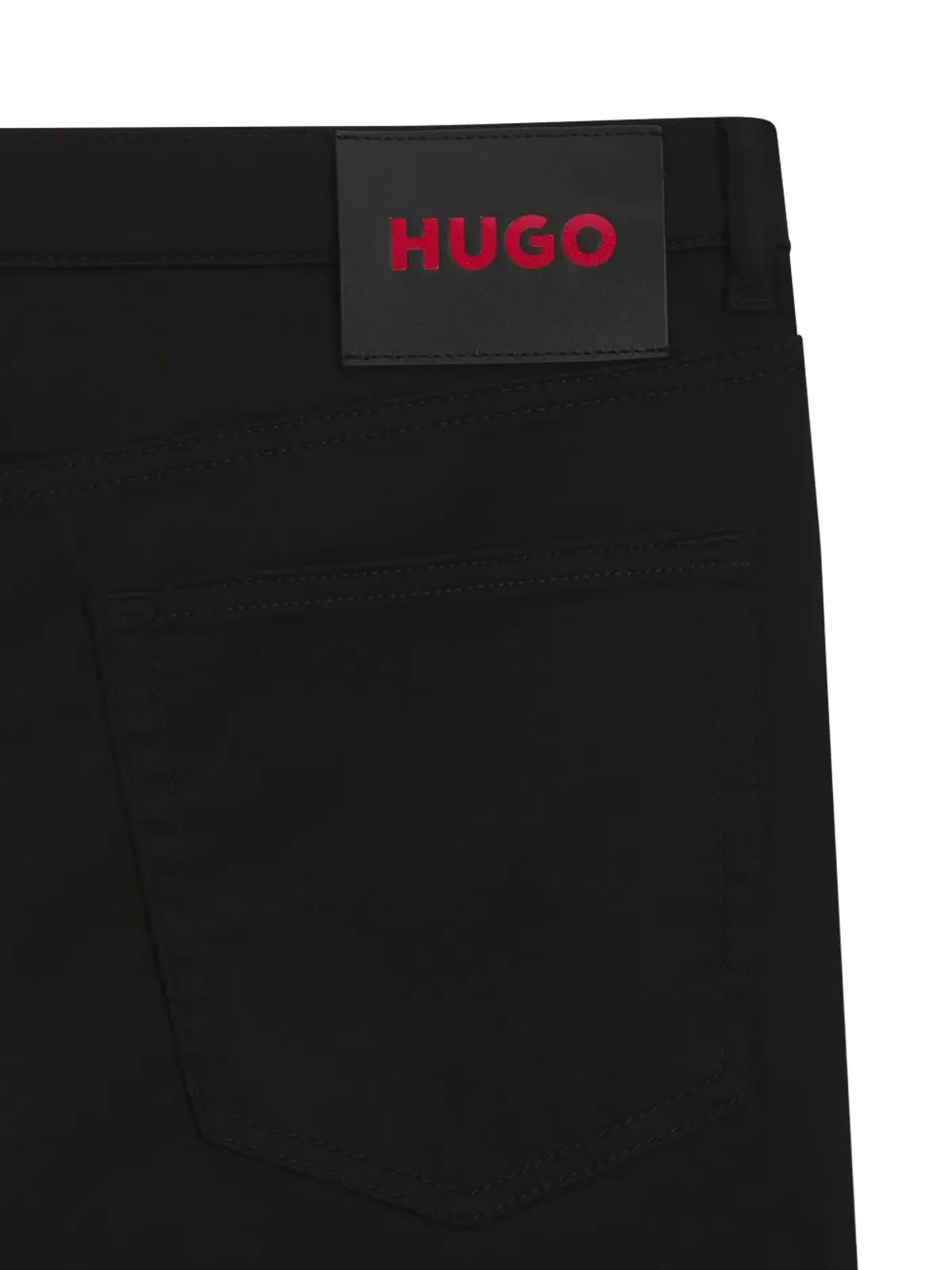 HUGO ロゴプレートジーンズ - 画像2