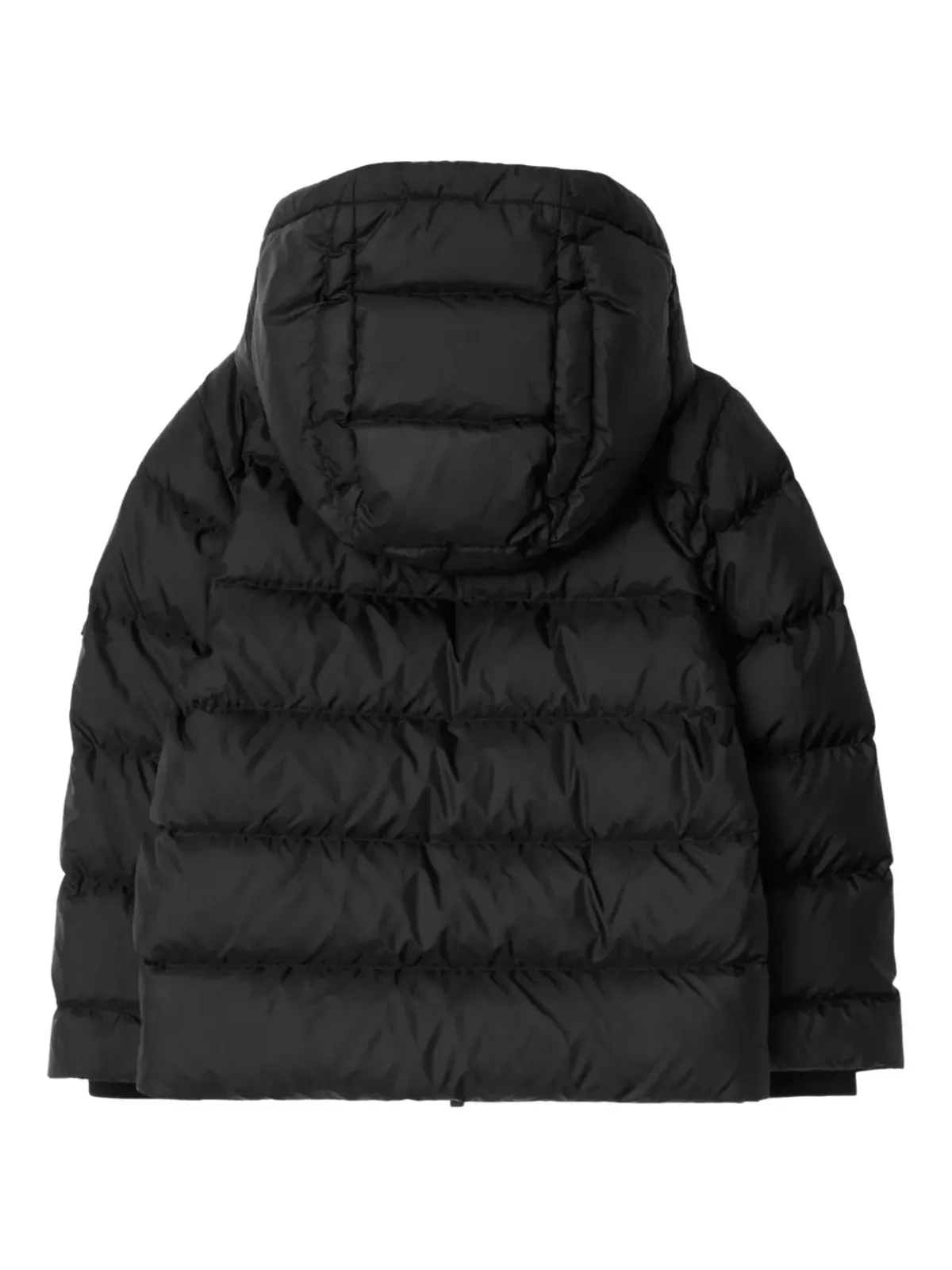 Burberry Kids フード付きパファージャケット - 画像2