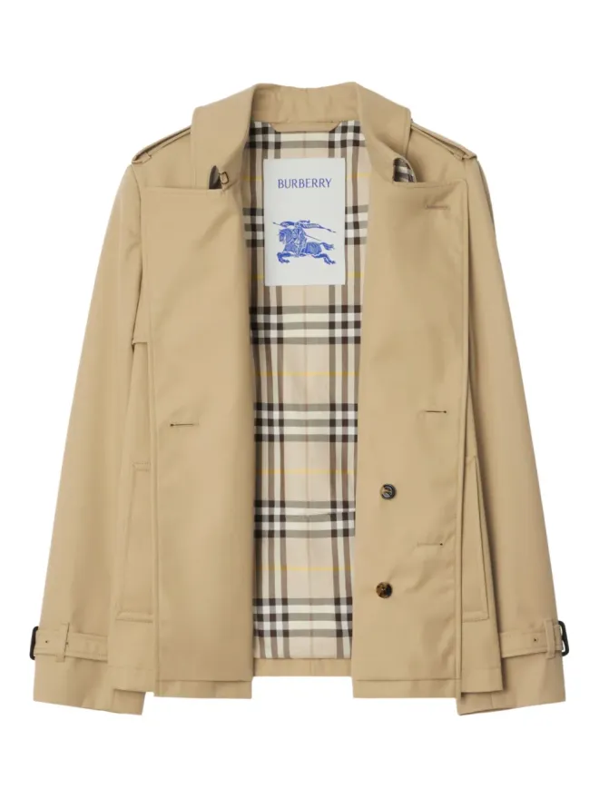 Burberry Burberry ベルト付き ダブルブレストジャケットの商品画像