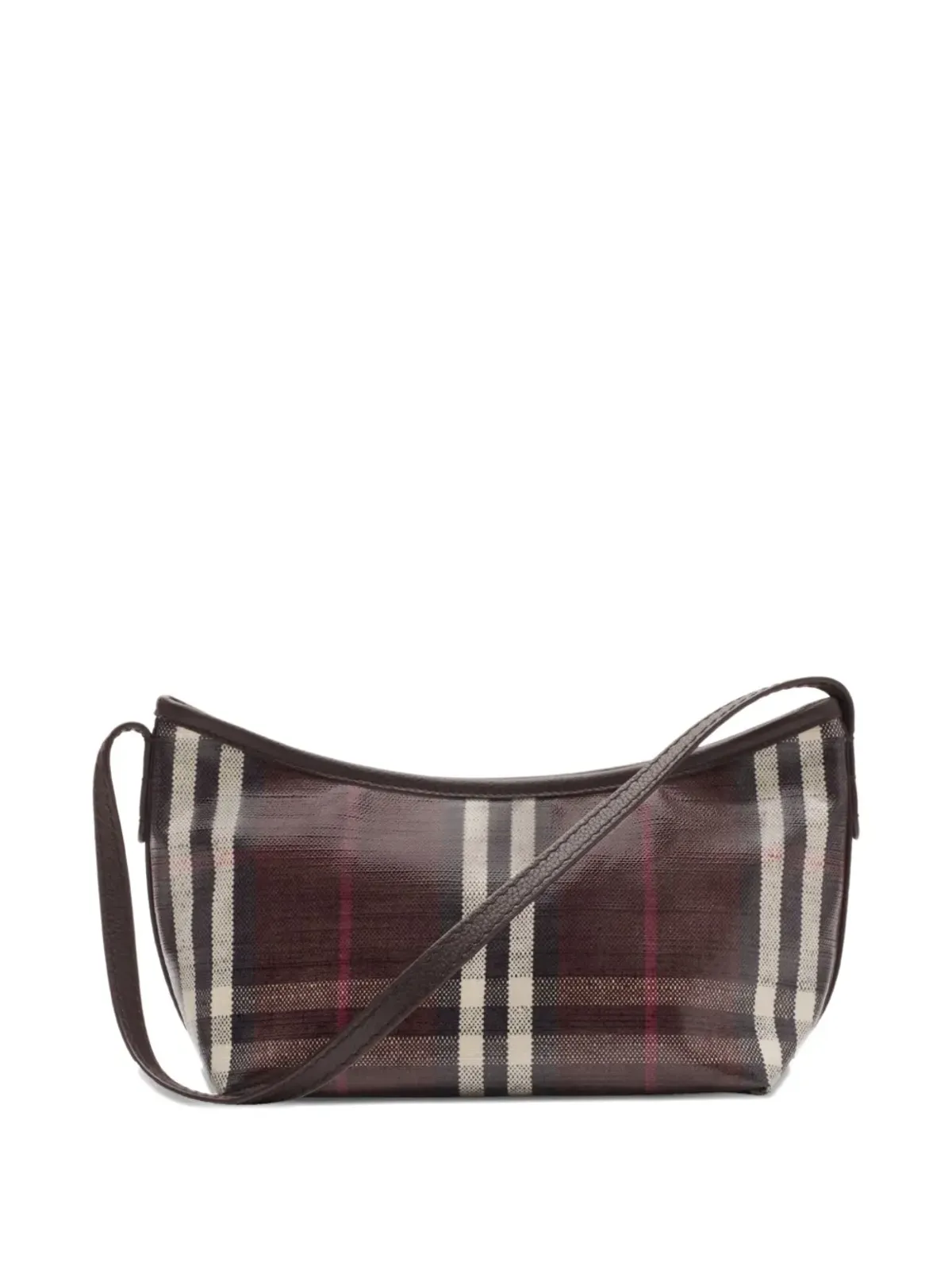 Burberry ハイランズ レザー ショルダーバッグ - 画像2