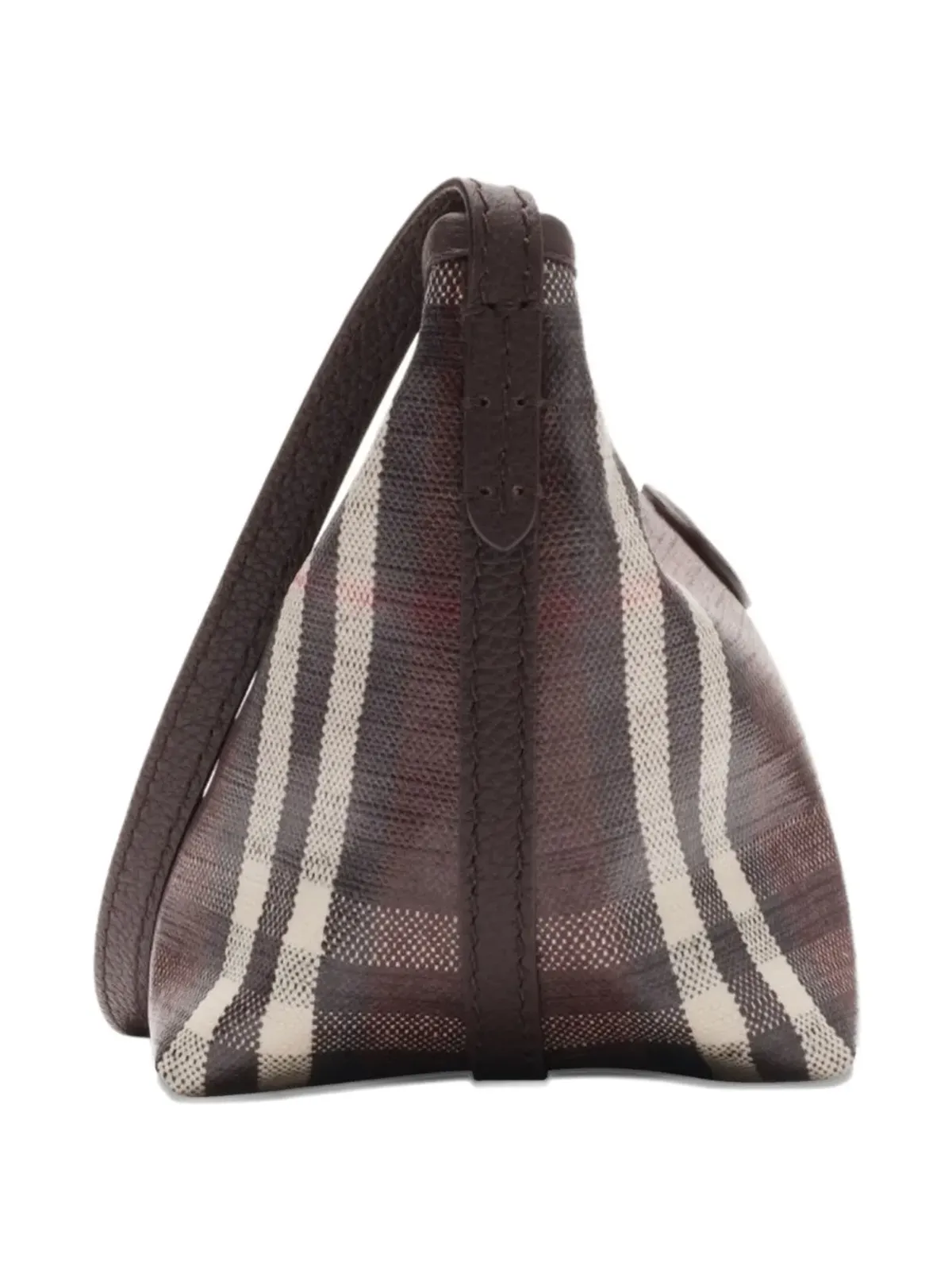 Burberry ハイランズ レザー ショルダーバッグ - 画像3