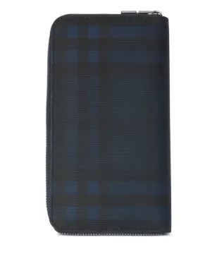 Burberry チェック柄ジップ式ウォレット - Blue - サムネイル2