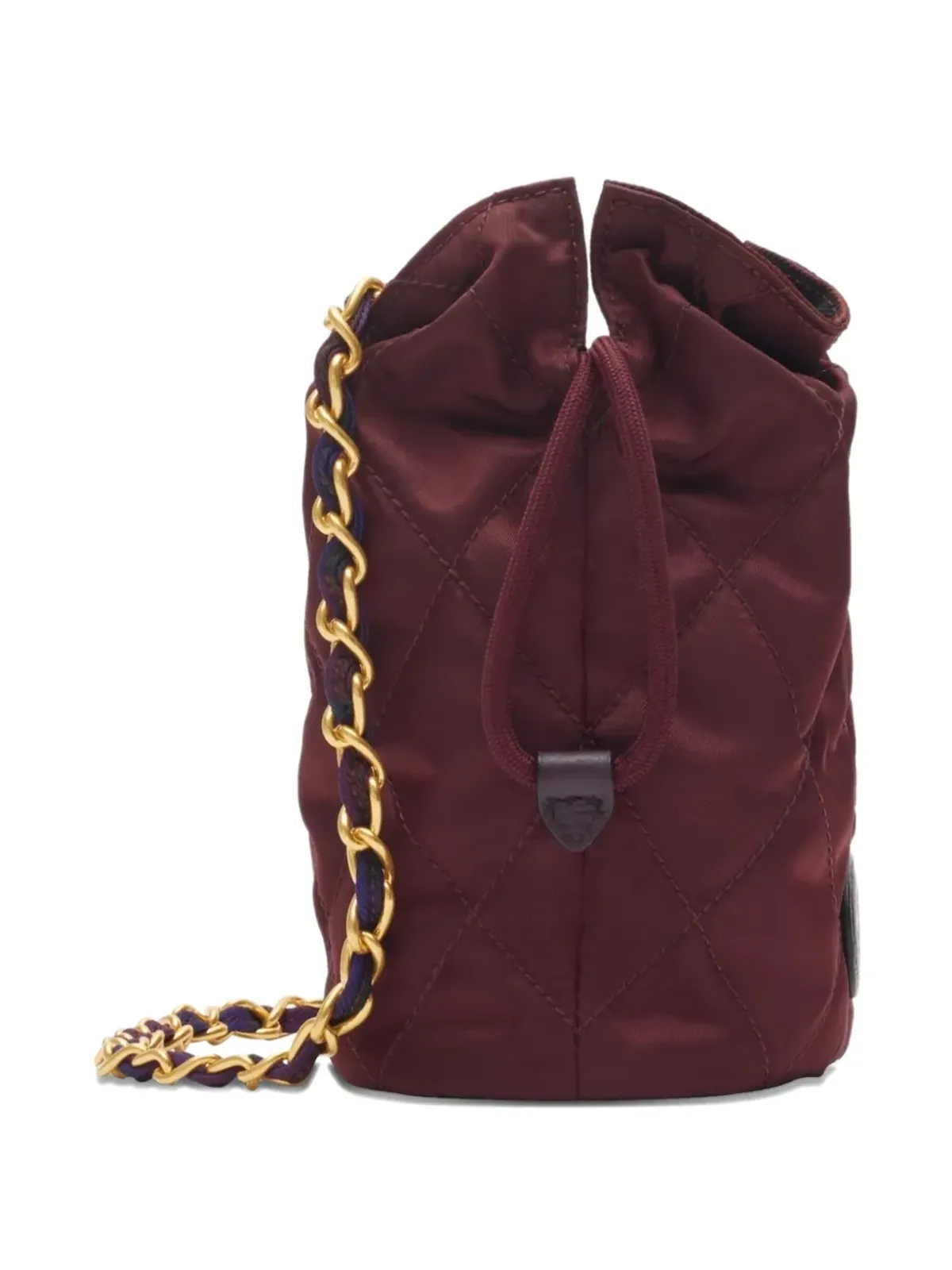 Burberry キルティング チェーンストラップ バケットバッグ - 画像2