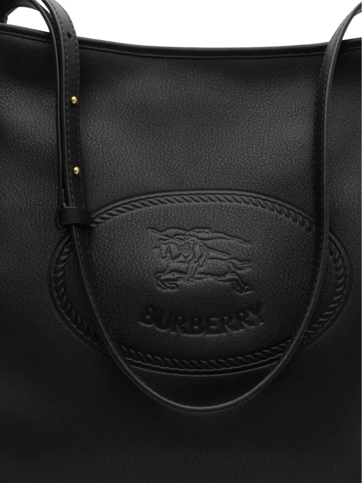 Burberry ハイランド レザー ショルダーバッグ - 画像5