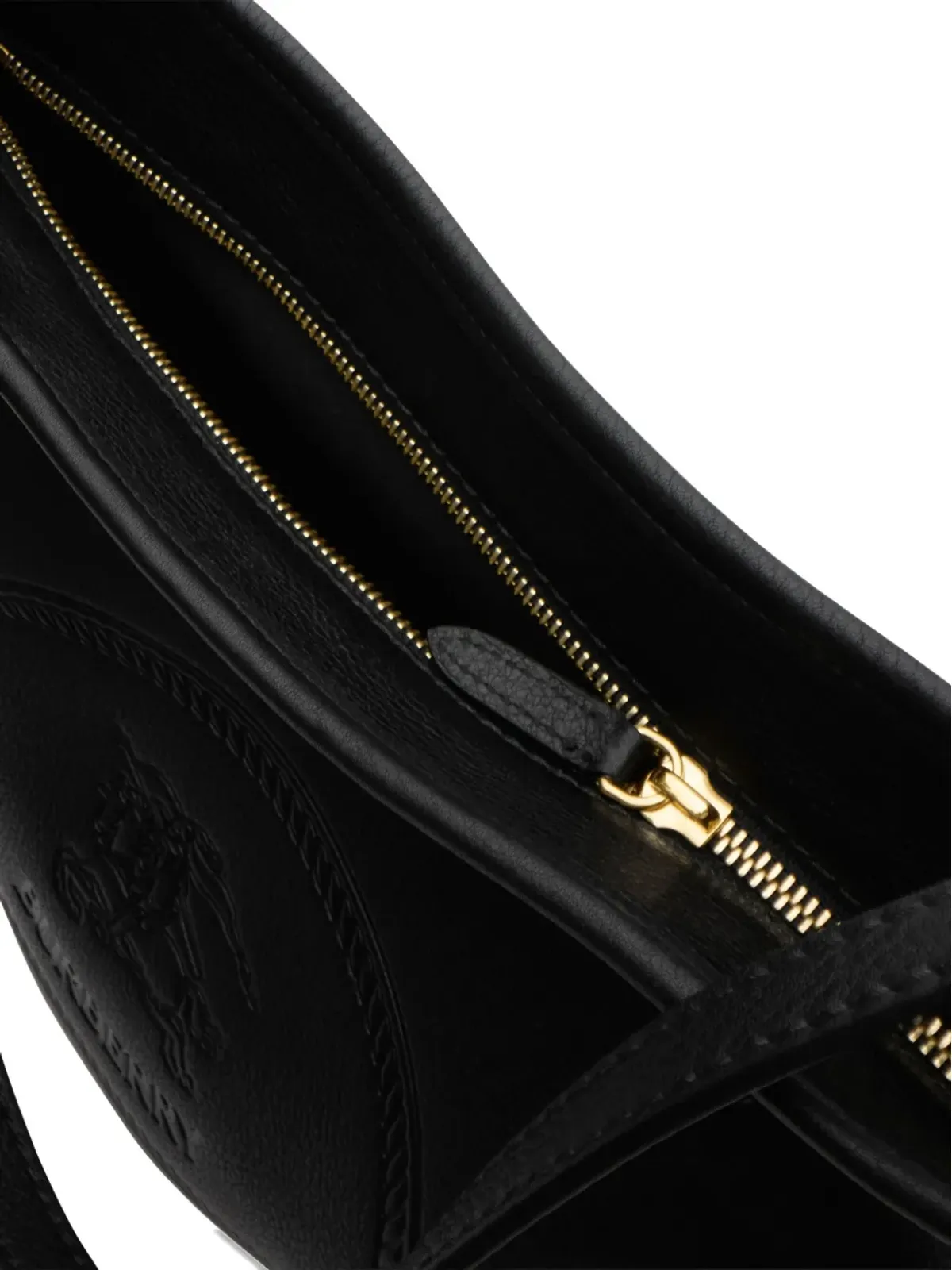 Burberry ハイランド レザー ショルダーバッグ - 画像4