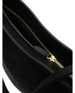 Burberry ハイランド レザー ショルダーバッグ - サムネイル4