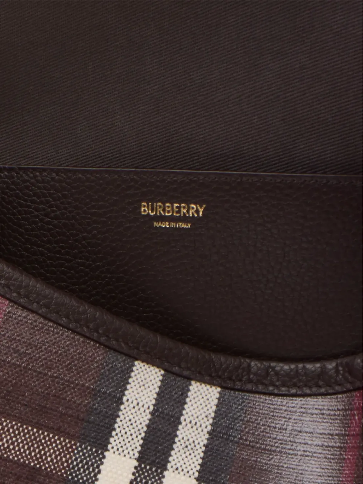Burberry Highlands レザー クロスボディバッグ - 画像5