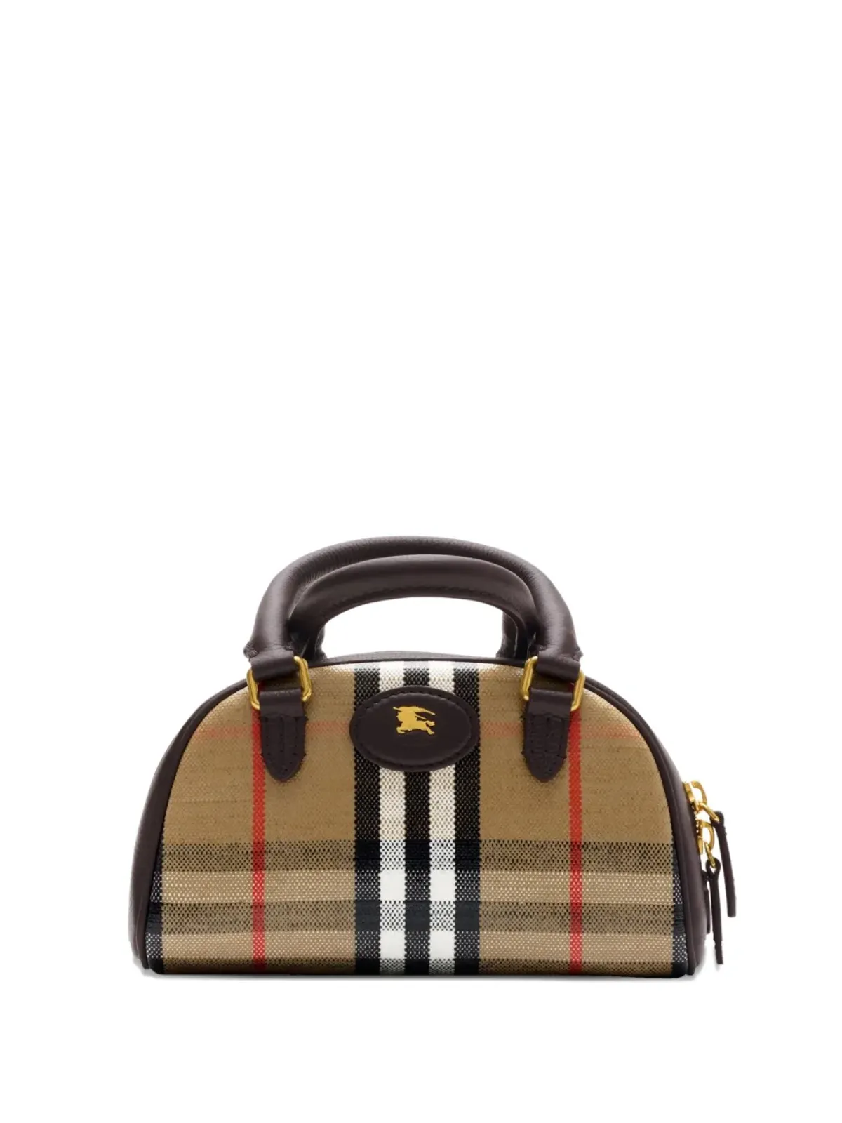 Burberry ハイランズ チェック柄トートバッグ - 画像1