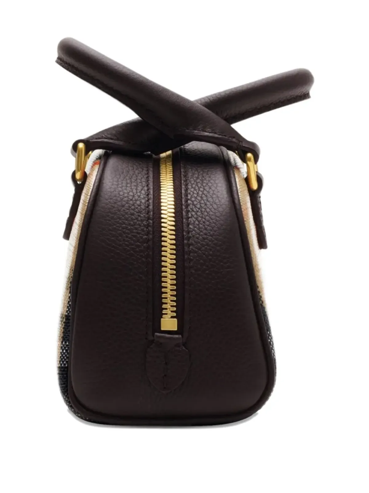 Burberry ハイランズ チェック柄トートバッグ - 画像3