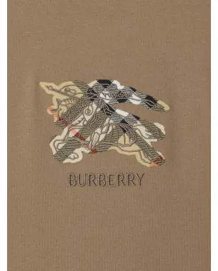 Burberry エクエストリアン・ナイト・チェック コットン Tシャツ - サムネイル2