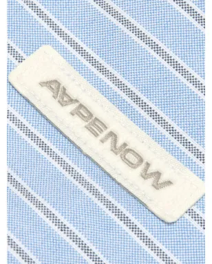 AAPE BY *A BATHING APE® ストライプ柄 ロゴ刺繍 シャツ - サムネイル4