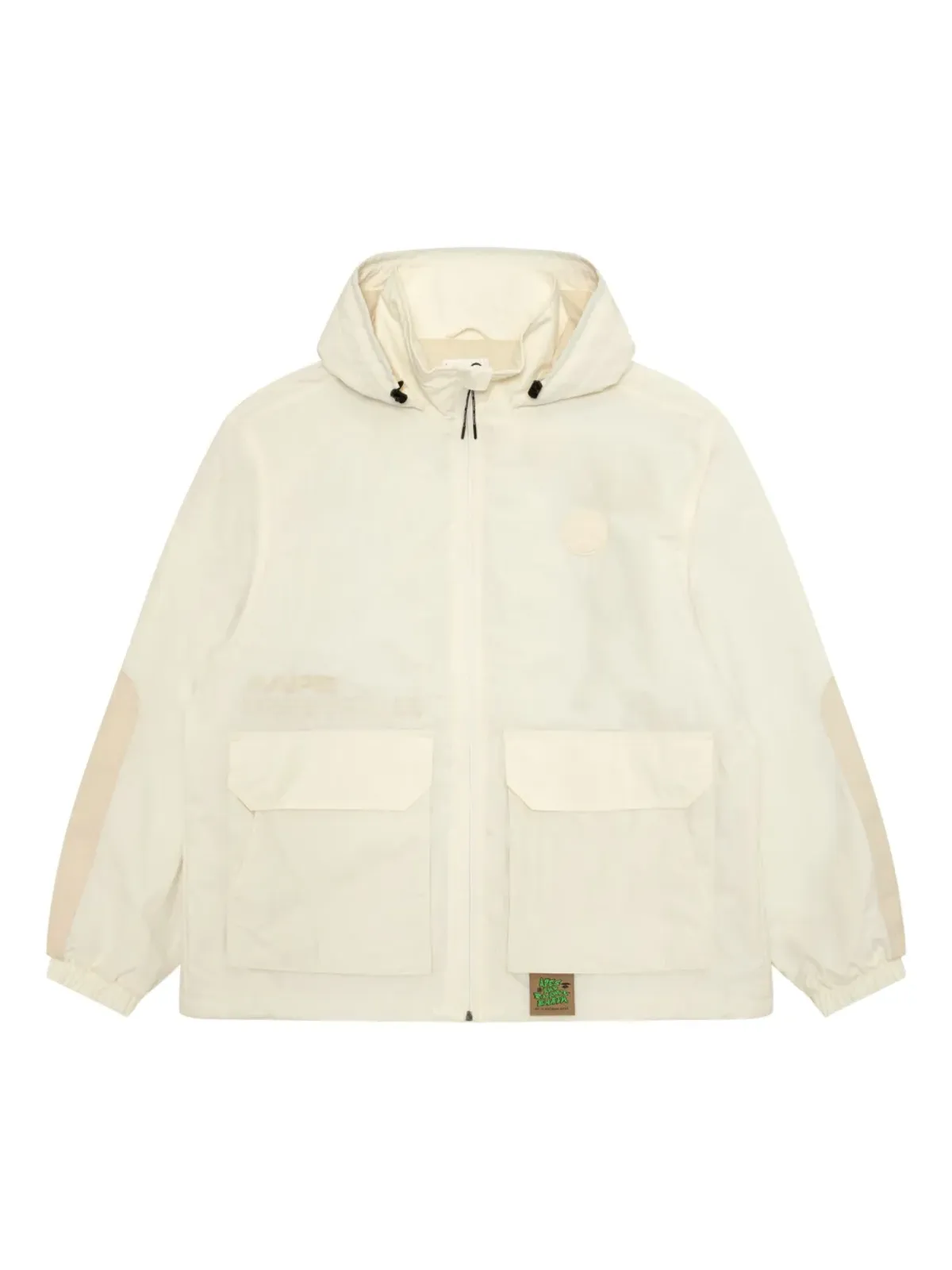 AAPE BY *A BATHING APE® フーデッド ロゴパッチ ジャケット - 画像1