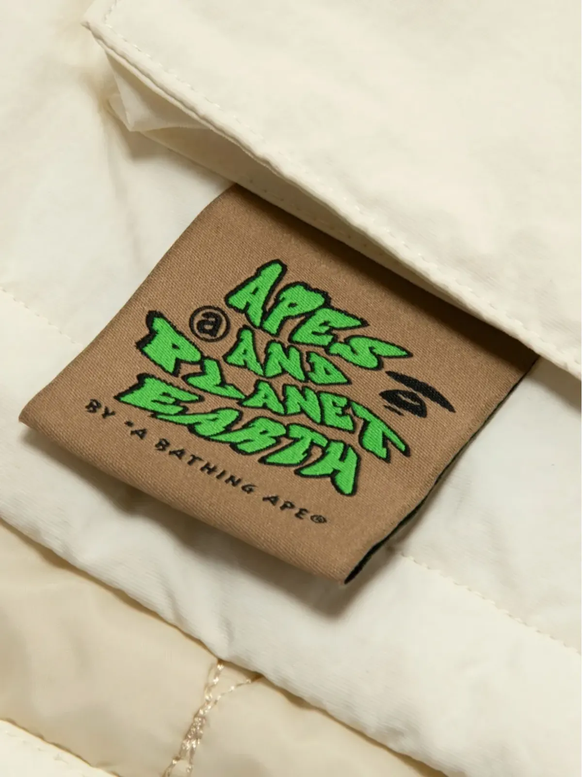 AAPE BY *A BATHING APE® フーデッド ロゴパッチ ジャケット - 画像3
