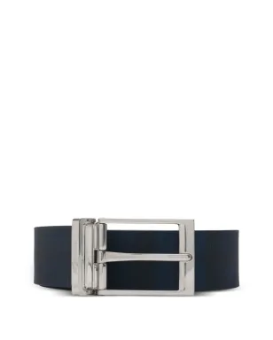 Burberry リバーシブル チェック柄 ベルト - ブルー - サムネイル1