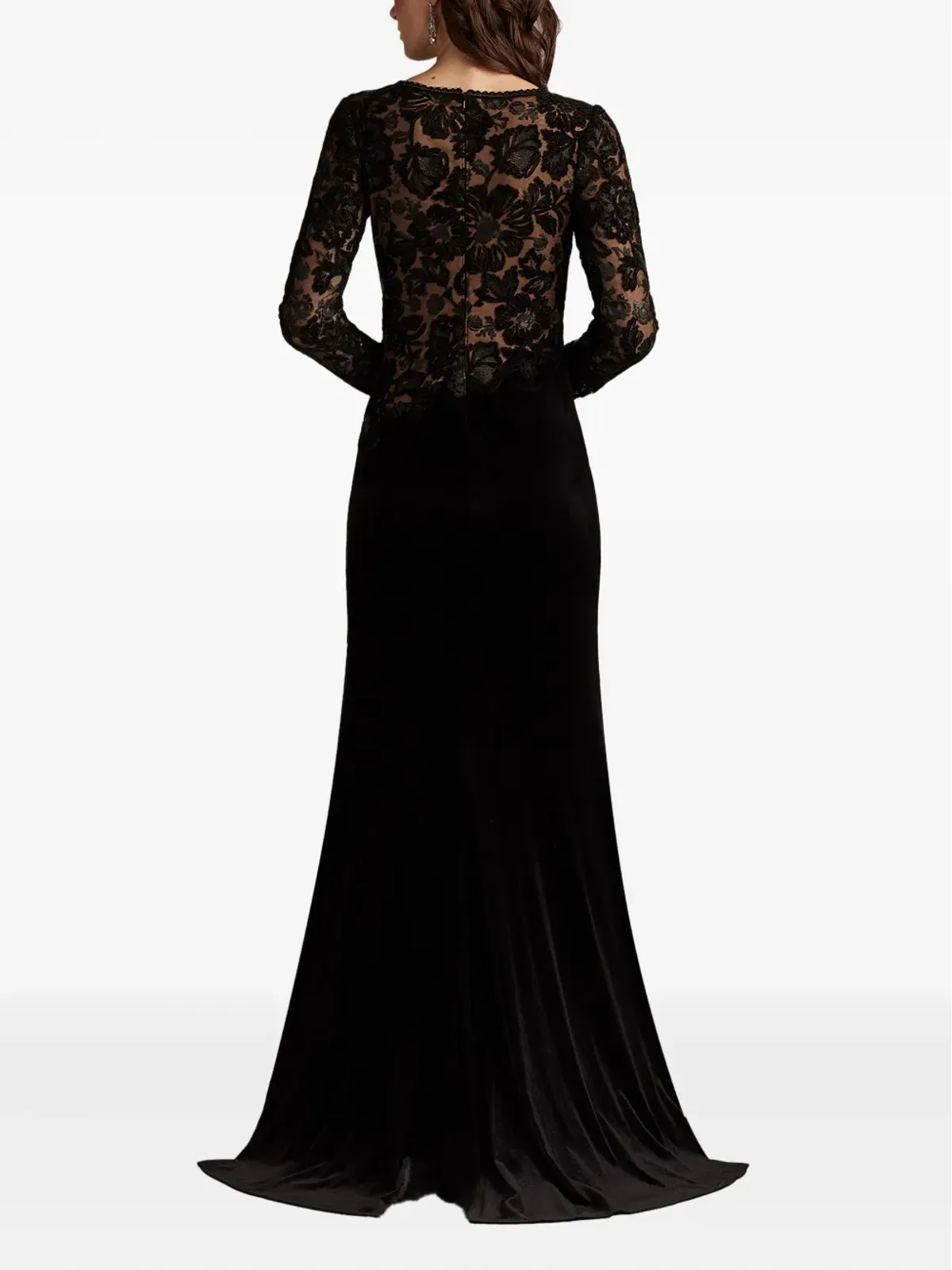 Tadashi Shoji フォレナ刺繍入りマキシドレス - 画像3