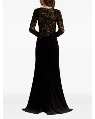 Tadashi Shoji フォレナ刺繍入りマキシドレス - サムネイル3