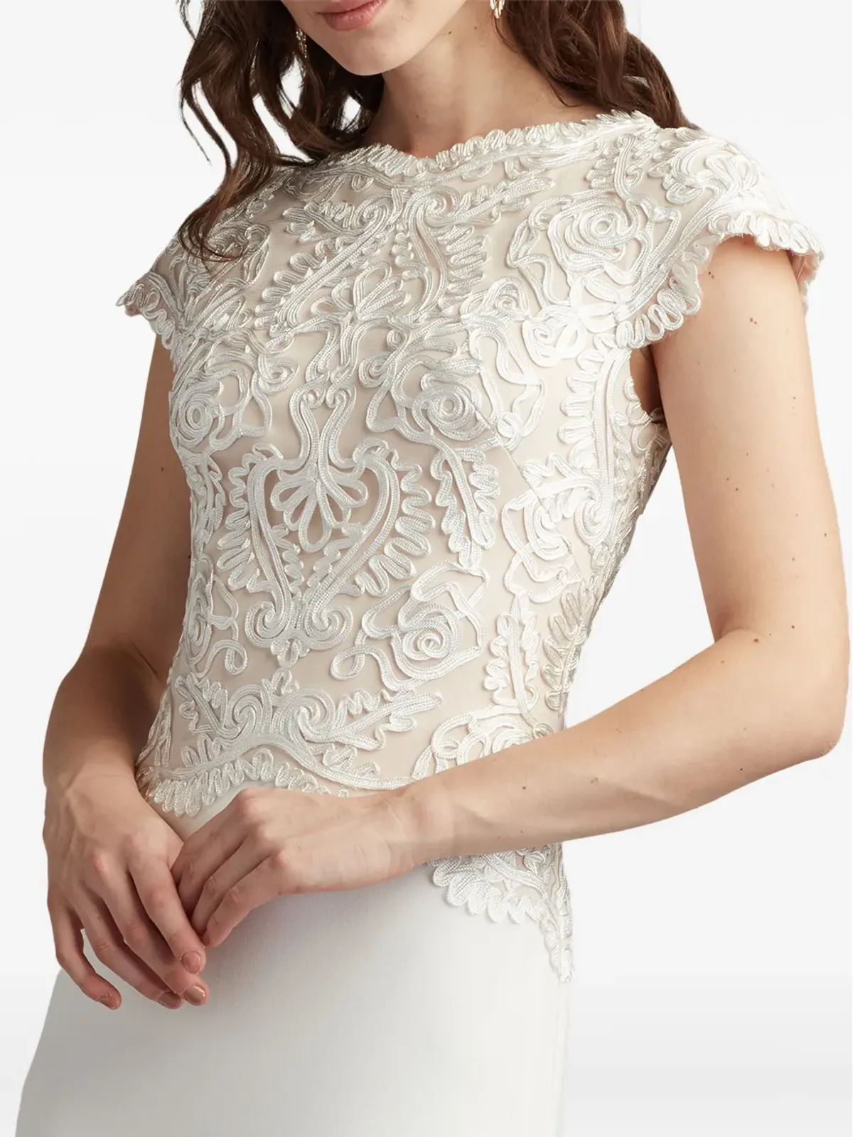 Tadashi Shoji Isadora 刺繍ドレス - 画像4