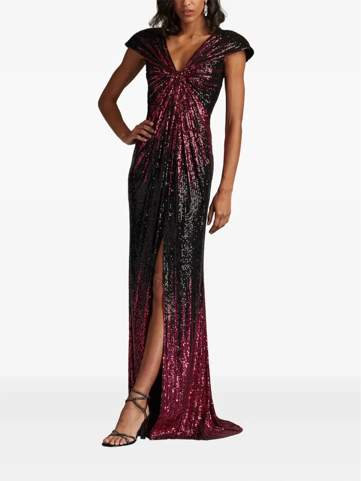 Tadashi Shoji Carys ガウンドレス - 画像2