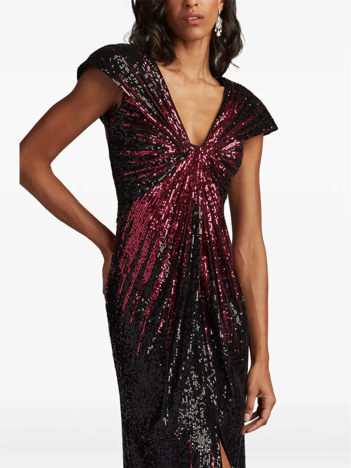 Tadashi Shoji Carys ガウンドレス - 画像4