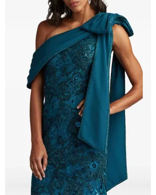 Tadashi Shoji 花柄スパンコールのマキシドレス - サムネイル4