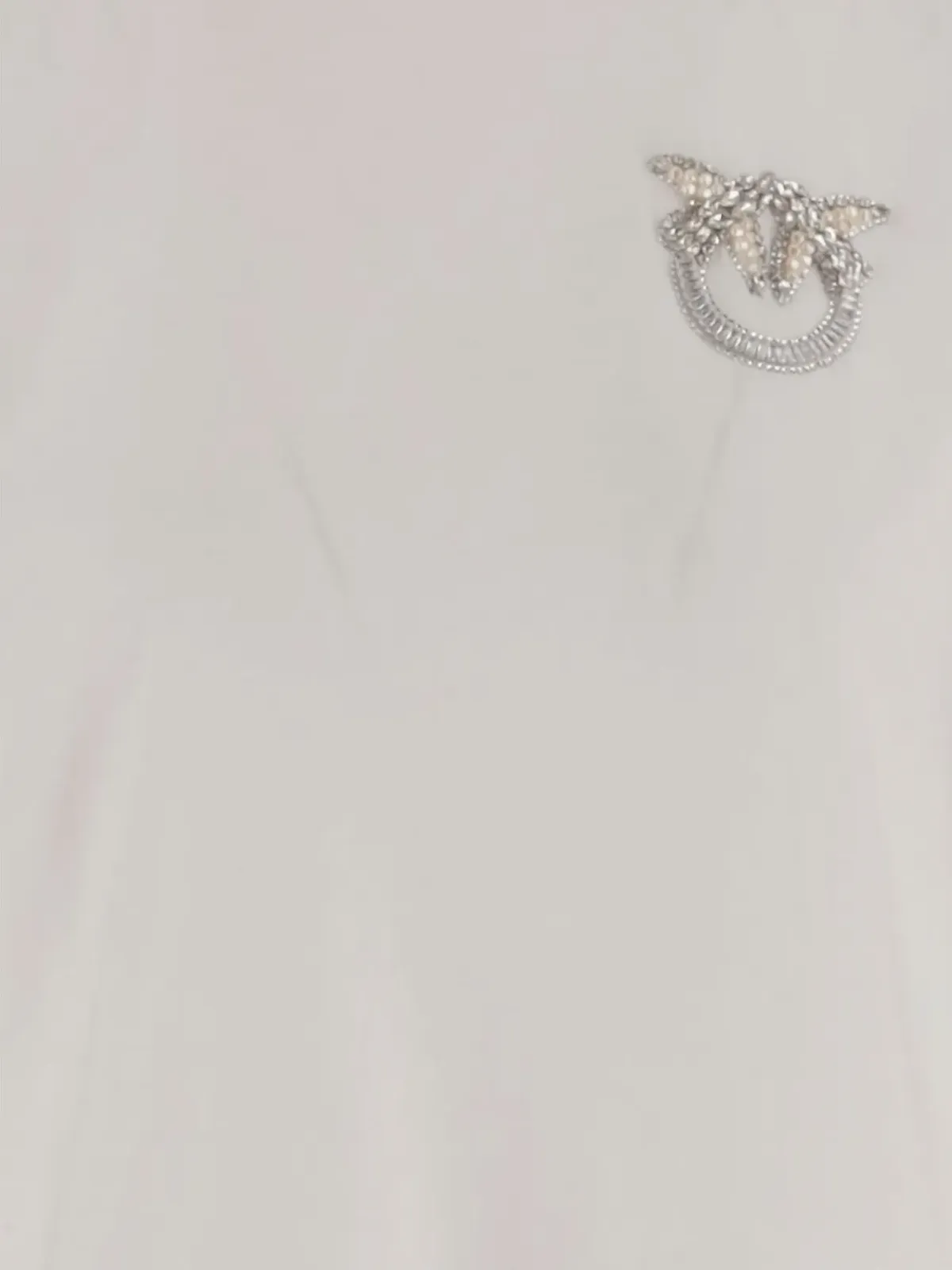 PINKO ジュエル装飾のクルーネックTシャツ - 画像3