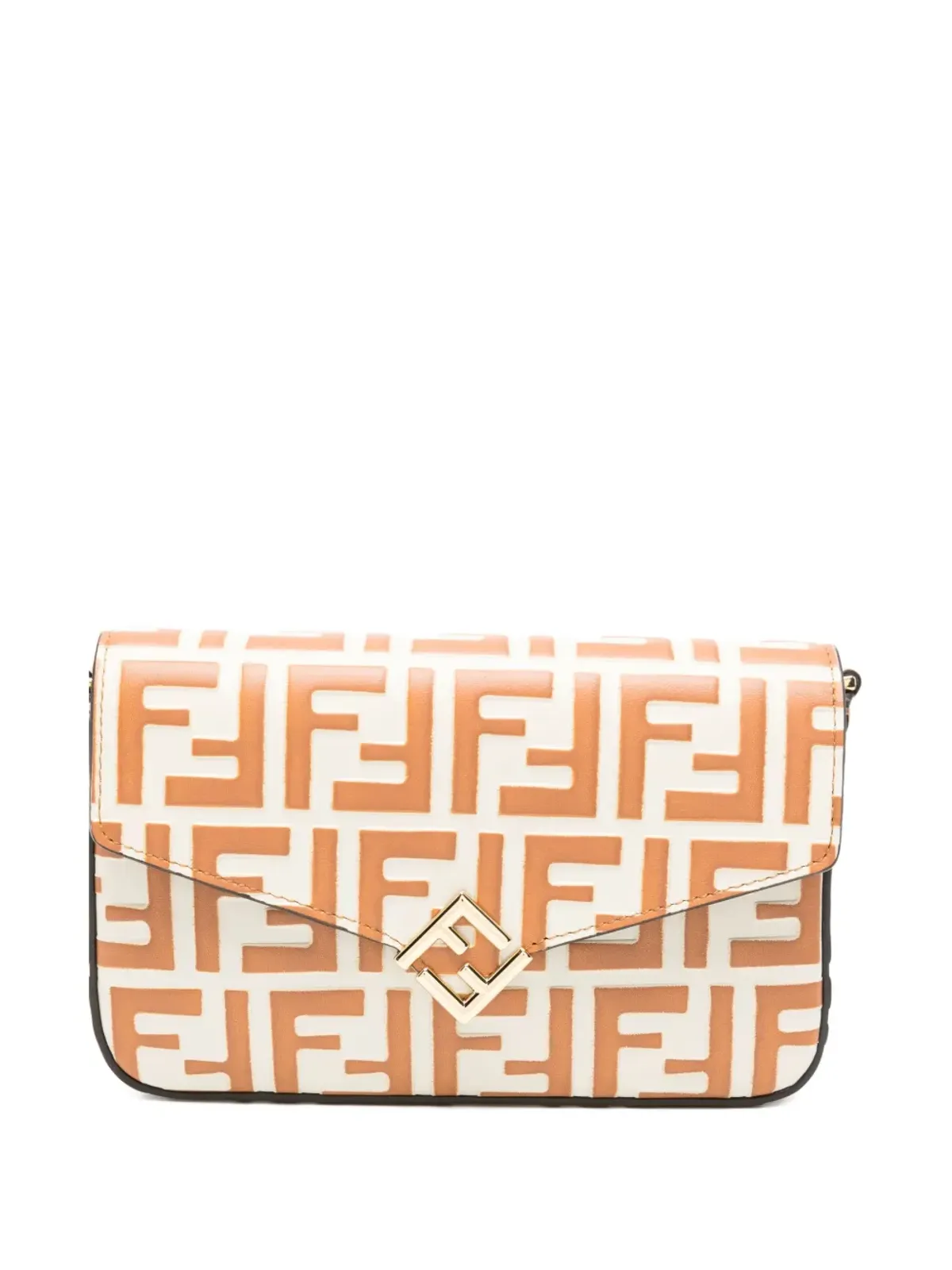 FENDI FF Diamonds フラップ付きクロスボディバッグ - 画像4