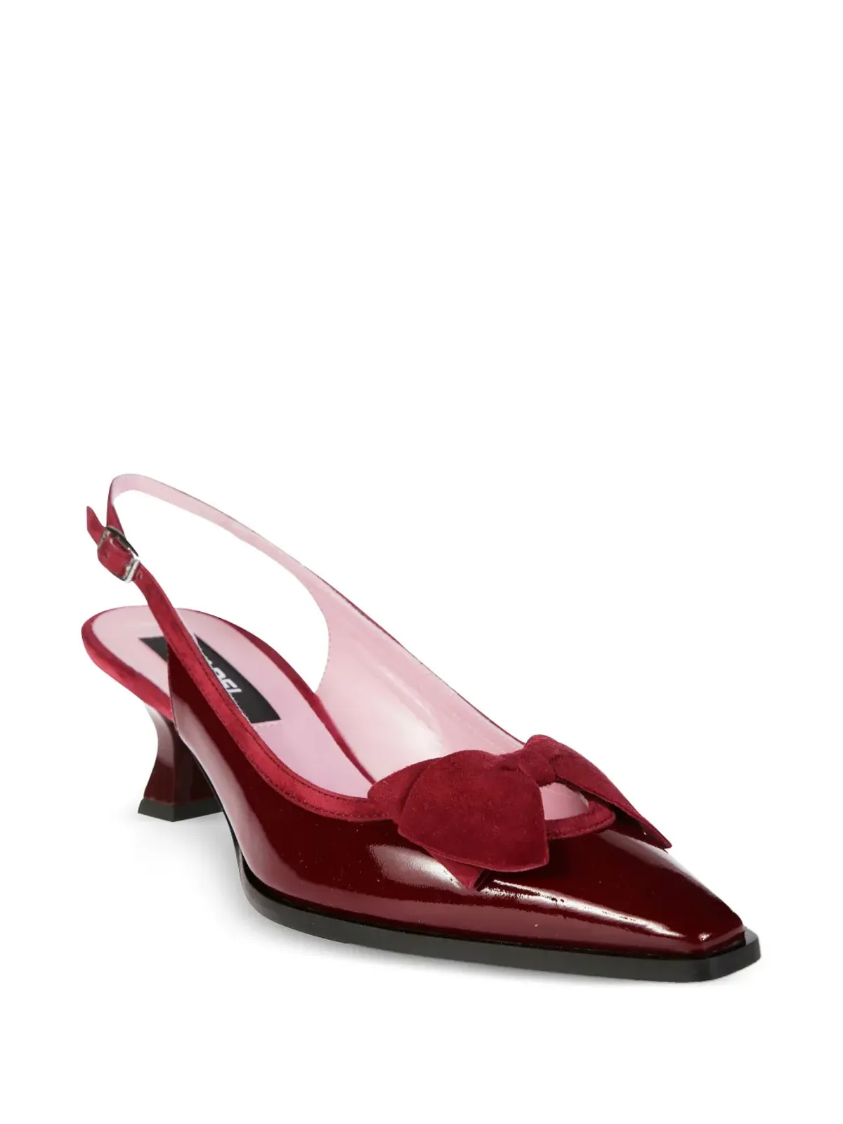 Carel Paris ボウディテールのスリングバックパンプス - 画像2