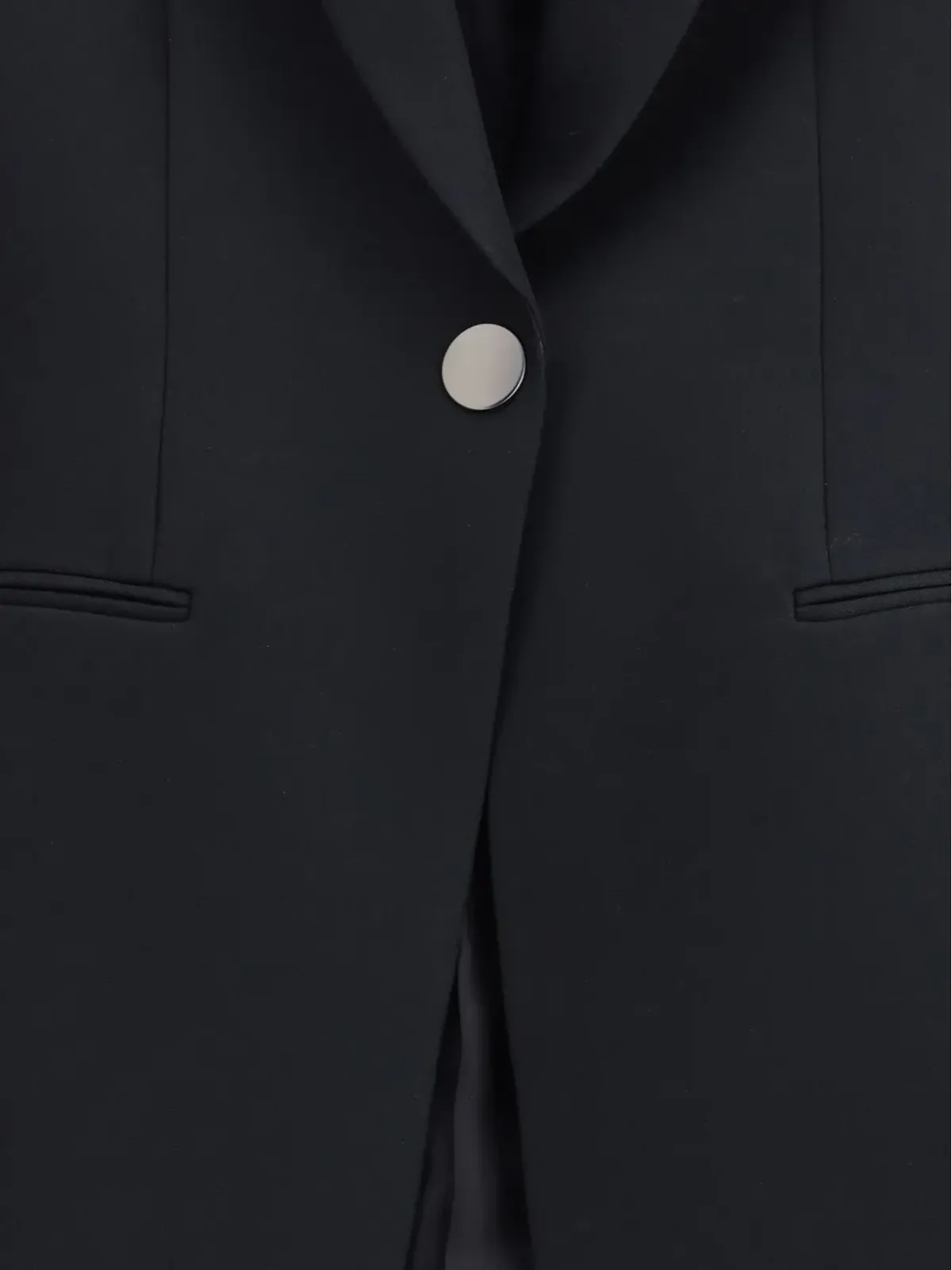 Giorgio Armani シングルボタン シルク ブレザー - 画像4