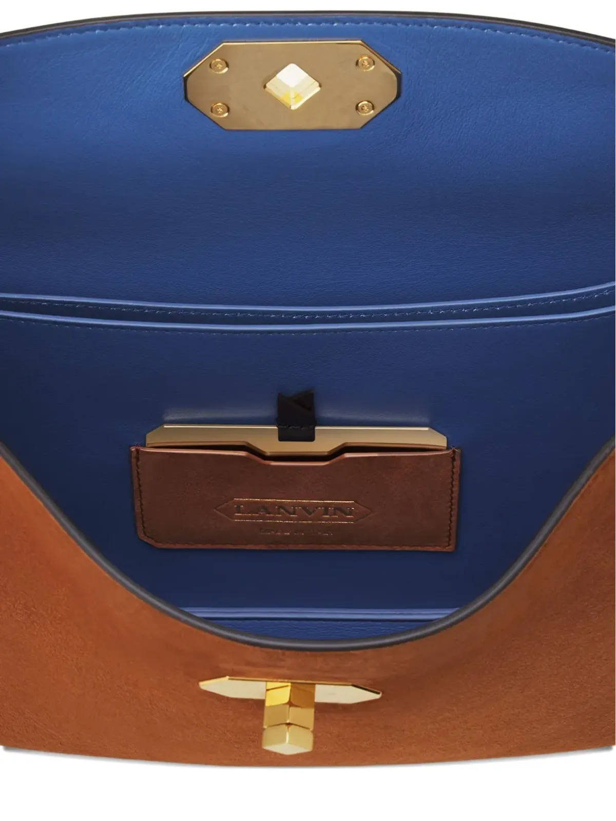 Lanvin サック・コンパニオン スエードショルダーバッグ - 画像4
