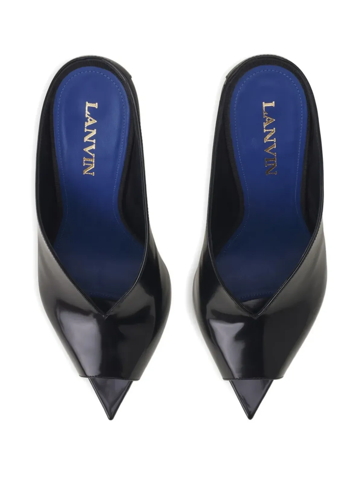 Lanvin ミッドナイト・ステップ・スカルプドヒール サンダル - 画像3