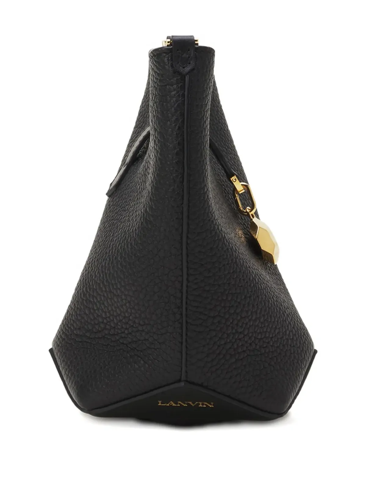 Lanvin スタッズ付きレザークロスボディバッグ - 画像3