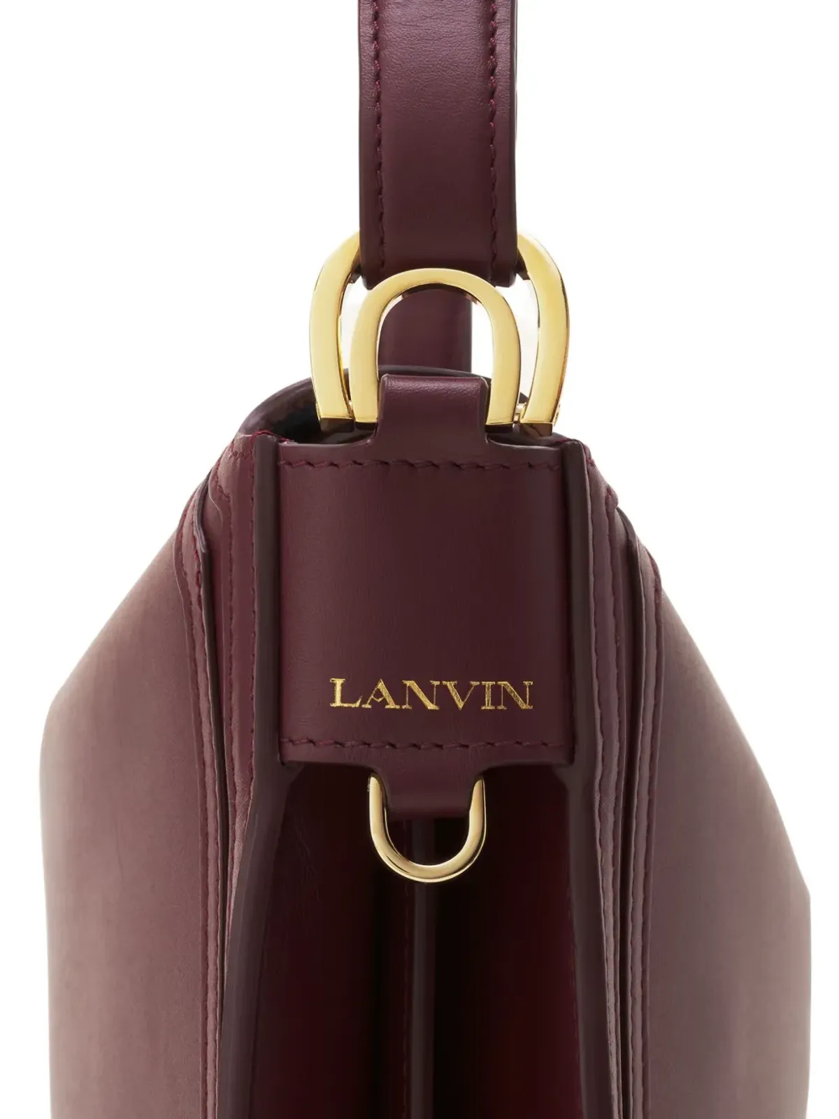Lanvin サック・コンパニオン レザー ショルダーバッグ - 画像5