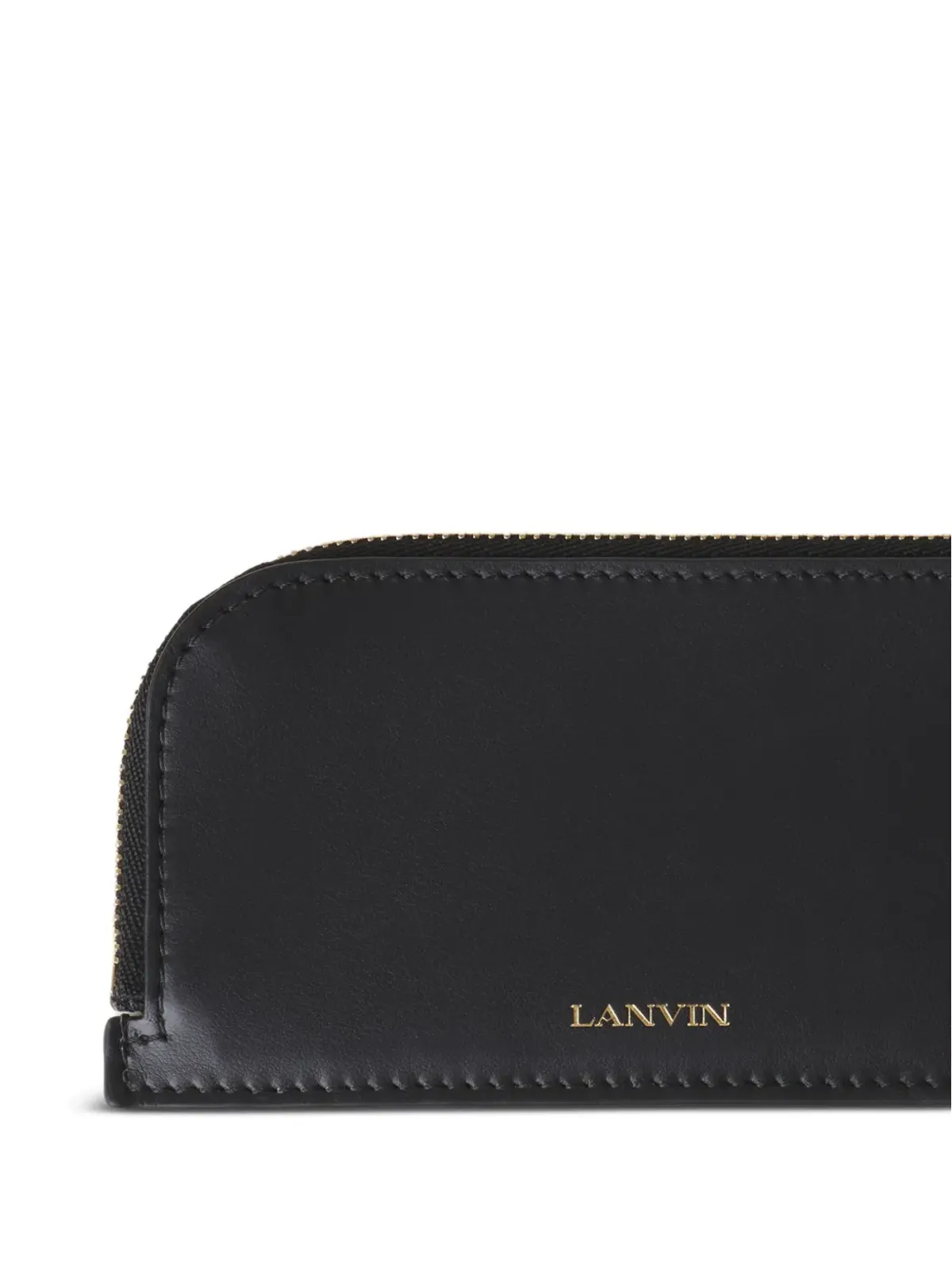 Lanvin ジップアラウンド レザー ウォレット - 画像3