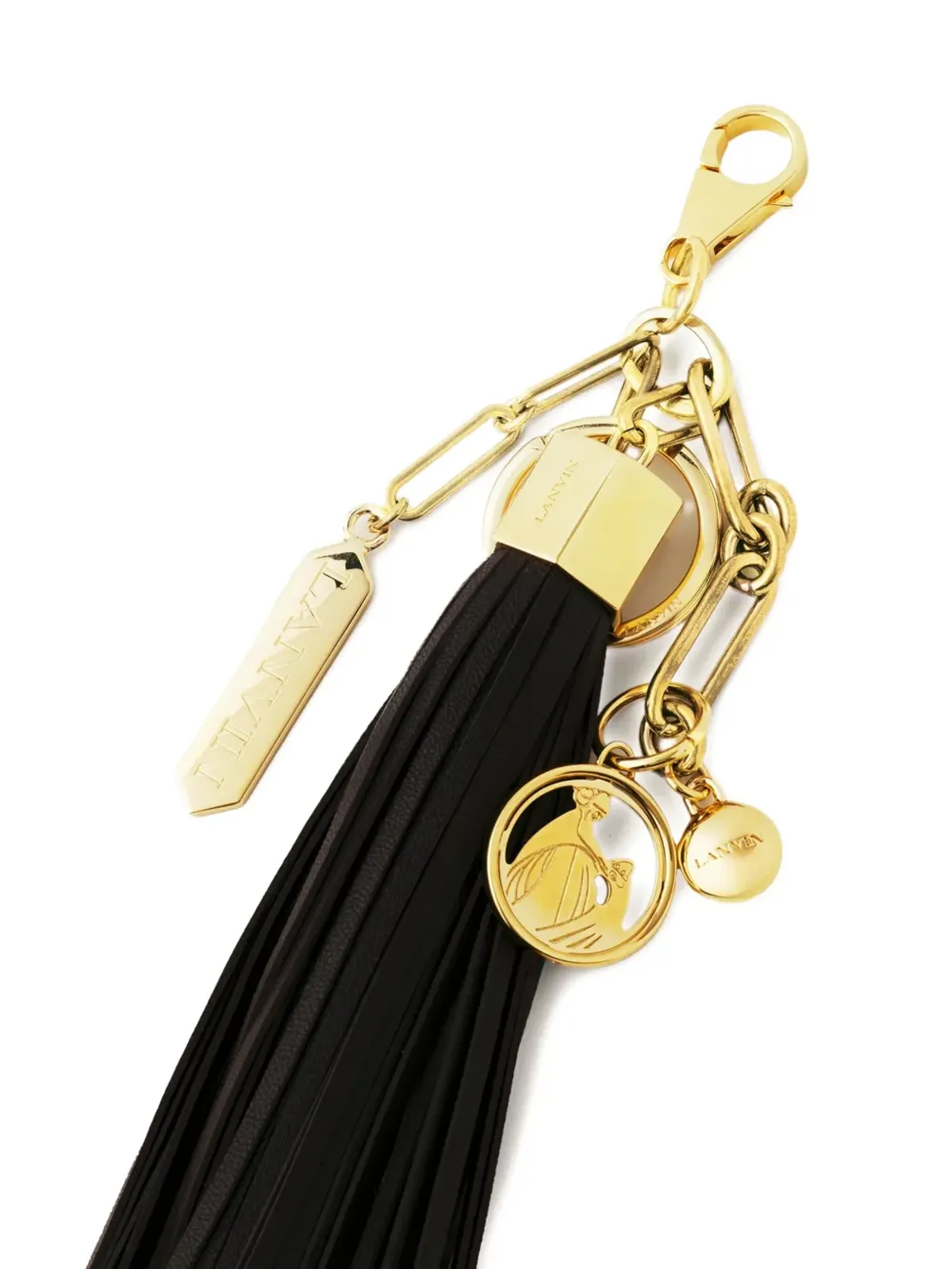 Lanvin レザータッセル バッグチャーム - 画像2