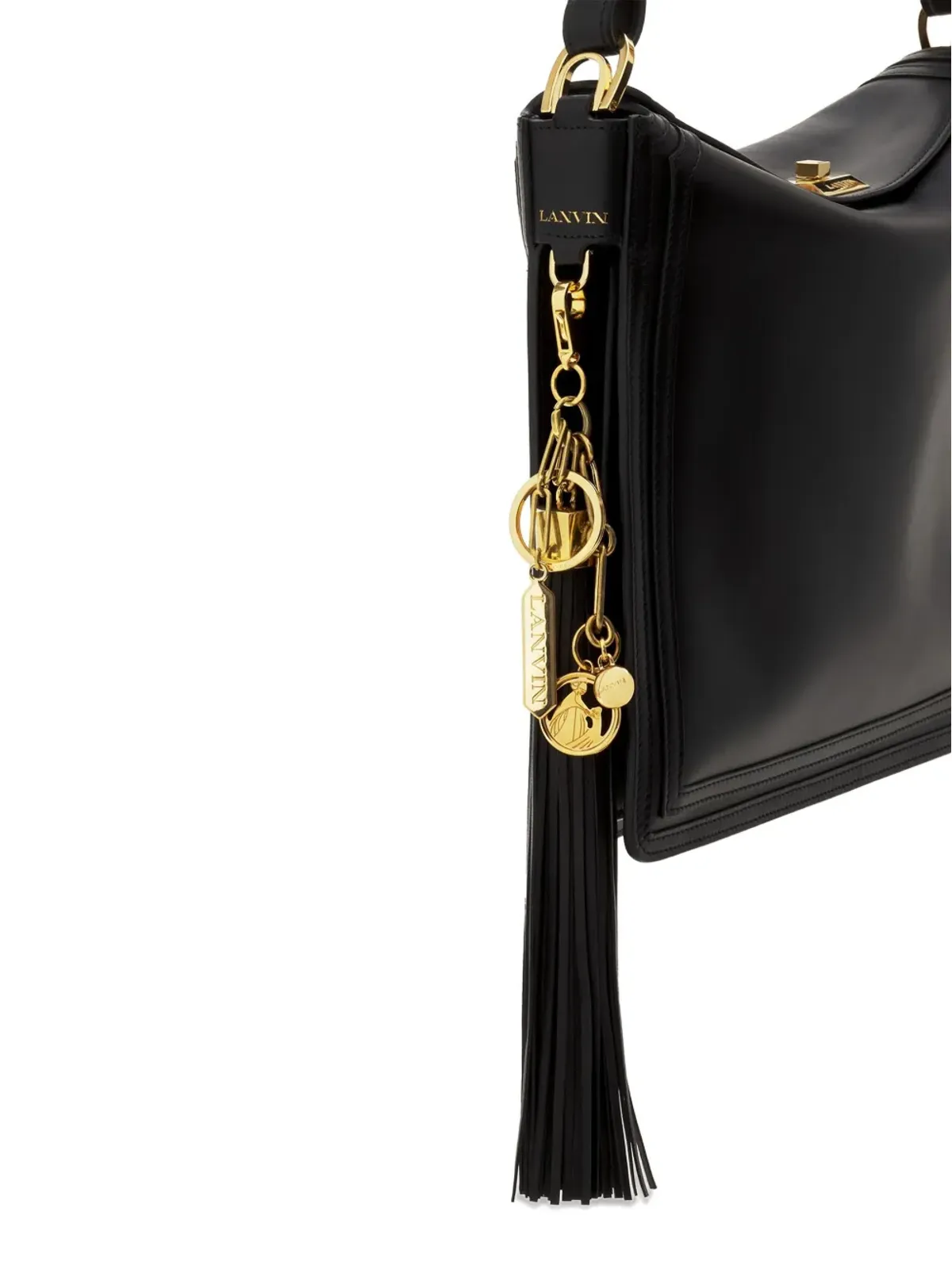 Lanvin レザータッセル バッグチャーム - 画像3