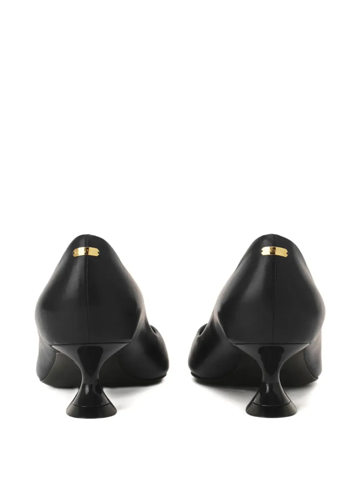 Lanvin 50mm成形ヒールパンプス - ブラック - 画像3