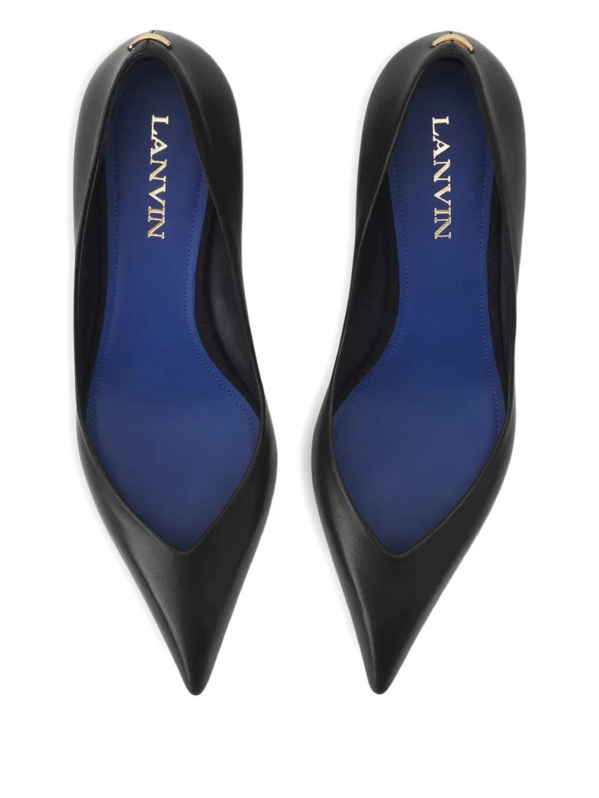Lanvin 50mm成形ヒールパンプス - ブラック - 画像4