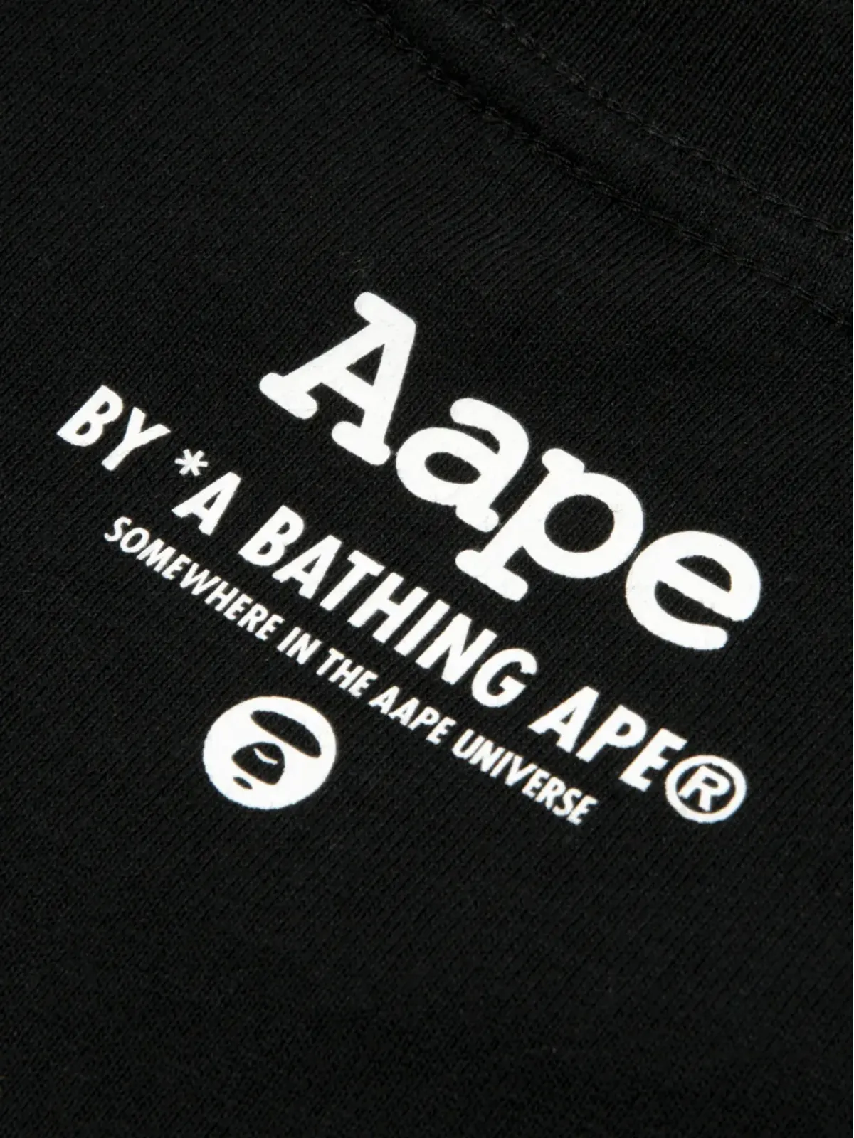 AAPE BY *A BATHING APE® グラフィックTシャツ - BKX BLACK - 画像5