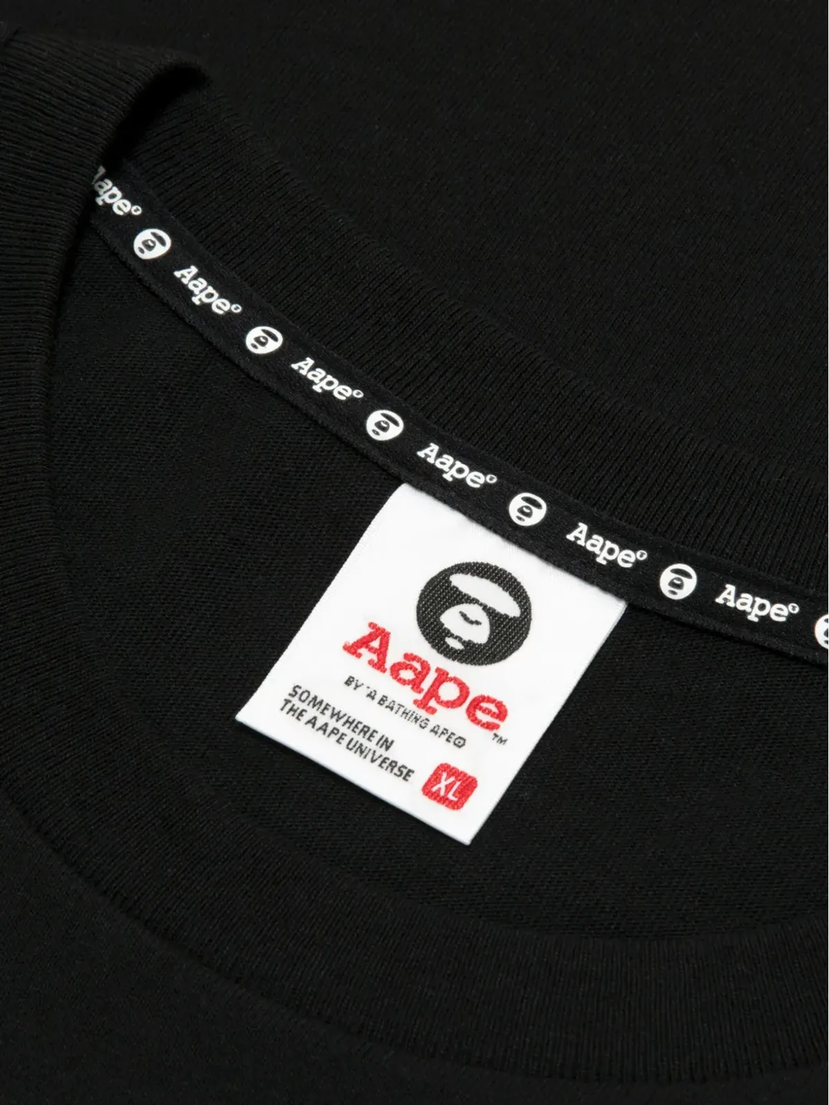 AAPE BY *A BATHING APE® グラフィックTシャツ - BKX BLACK - 画像3