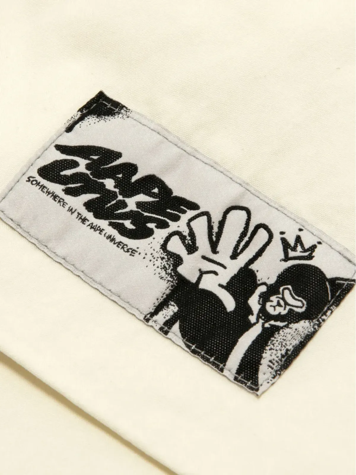 AAPE BY *A BATHING APE® 刺繍パッチショーツ - 画像4