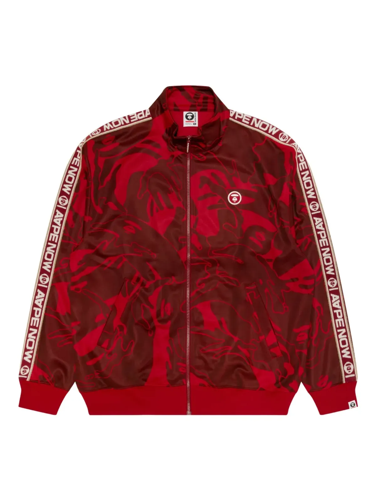 AAPE BY *A BATHING APE® 刺繍入りロゴ ボンバージャケット - 画像1