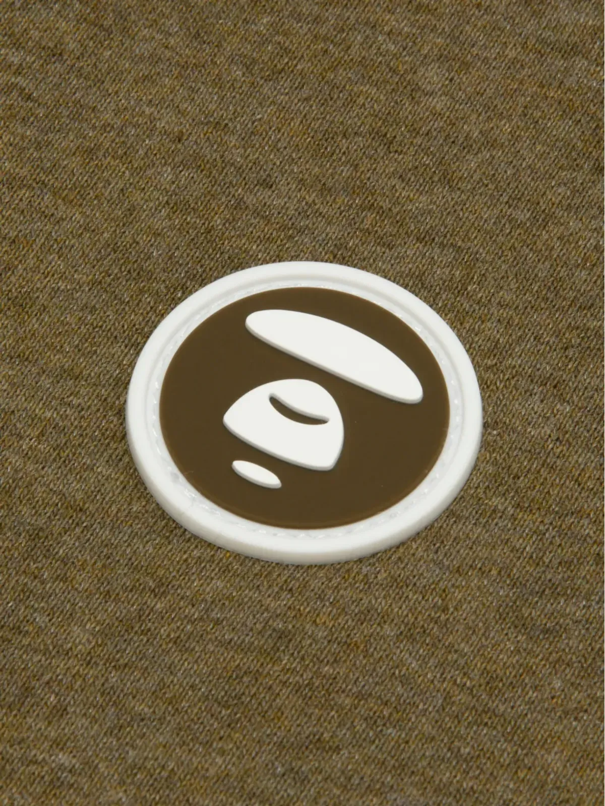 AAPE BY *A BATHING APE® ロゴパッチ クルーネック セーター - グリーン - 画像5