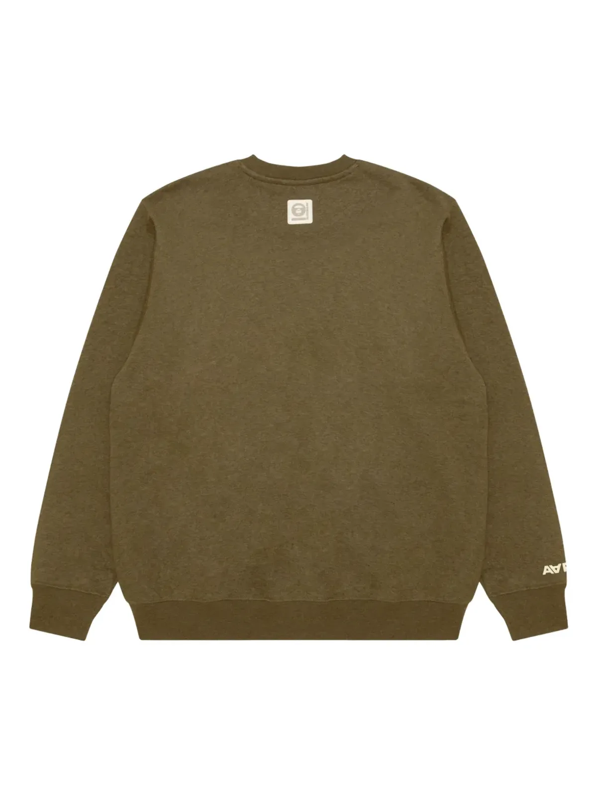 AAPE BY *A BATHING APE® ロゴパッチ クルーネック セーター - グリーン - 画像2