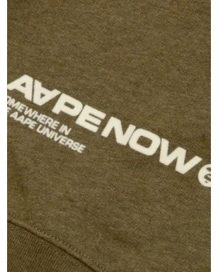 AAPE BY *A BATHING APE® ロゴパッチ クルーネック セーター - グリーン - サムネイル4