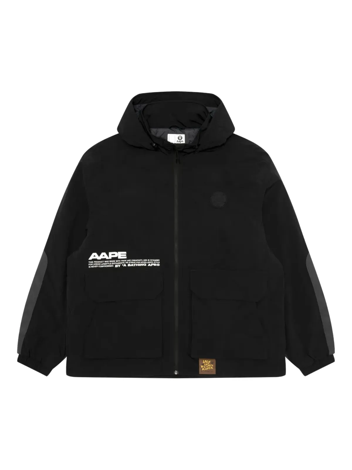 AAPE BY *A BATHING APE® コントラストパネルジャケット - 画像1