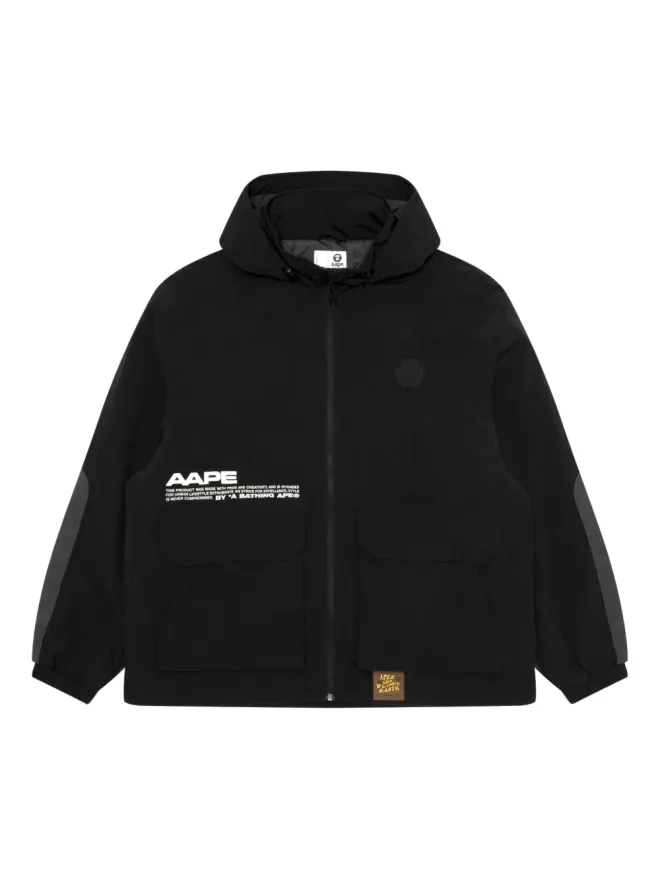 AAPE BY *A BATHING APE® AAPE BY *A BATHING APE® コントラストパネルジャケットの商品画像
