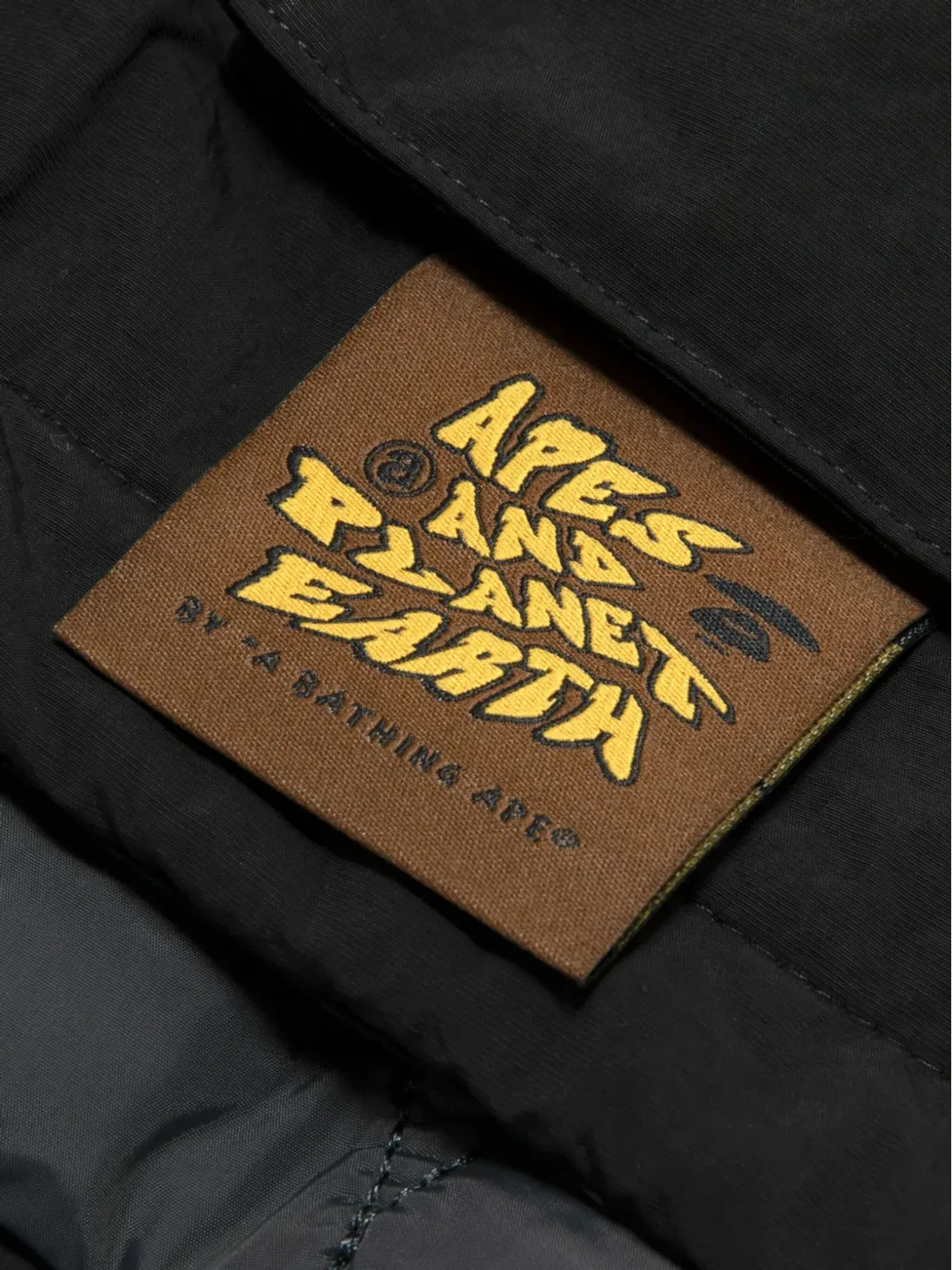 AAPE BY *A BATHING APE® コントラストパネルジャケット - 画像3