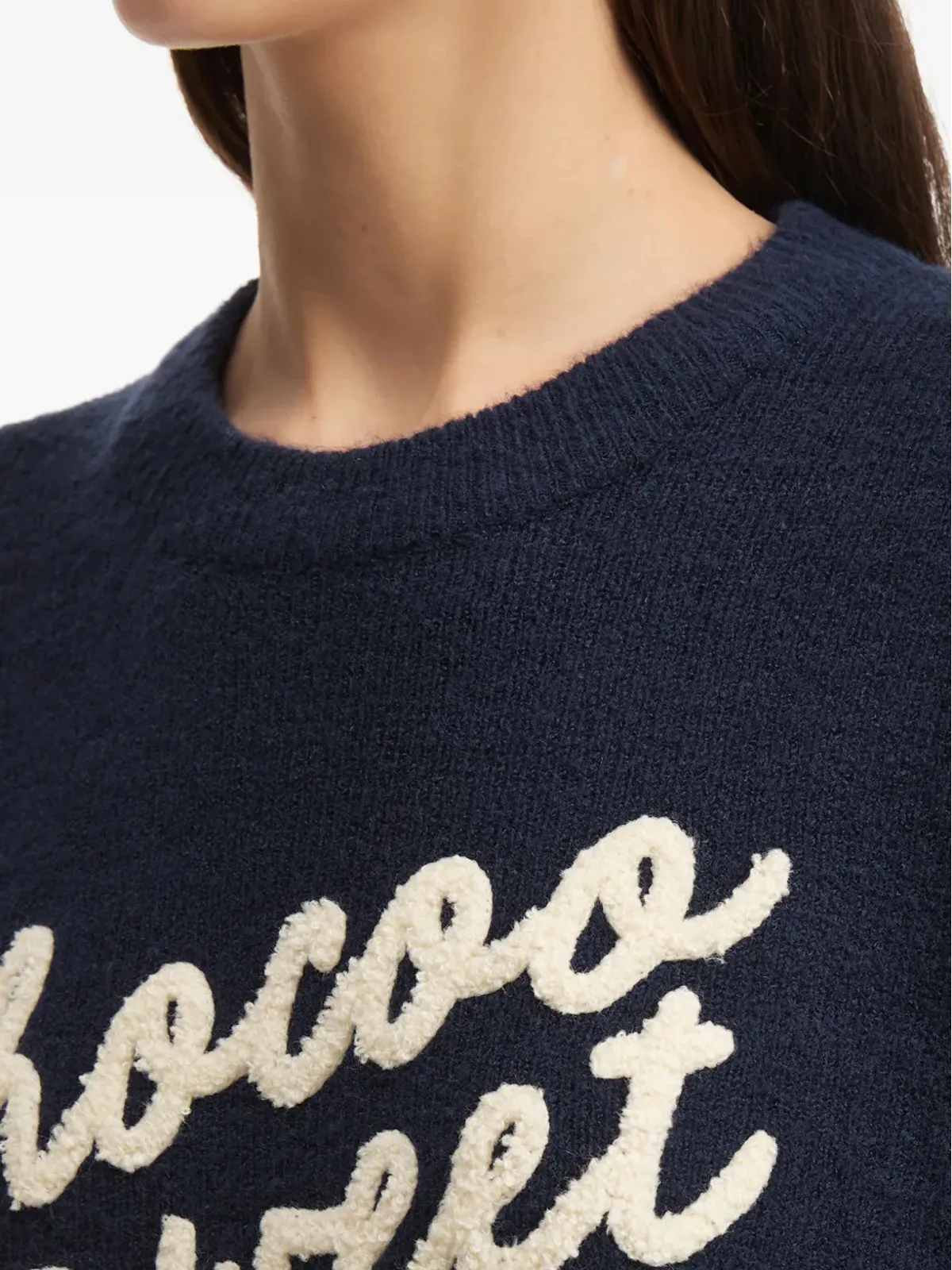 CHOCOOLATE 刺繍入りロゴセーター - 画像5