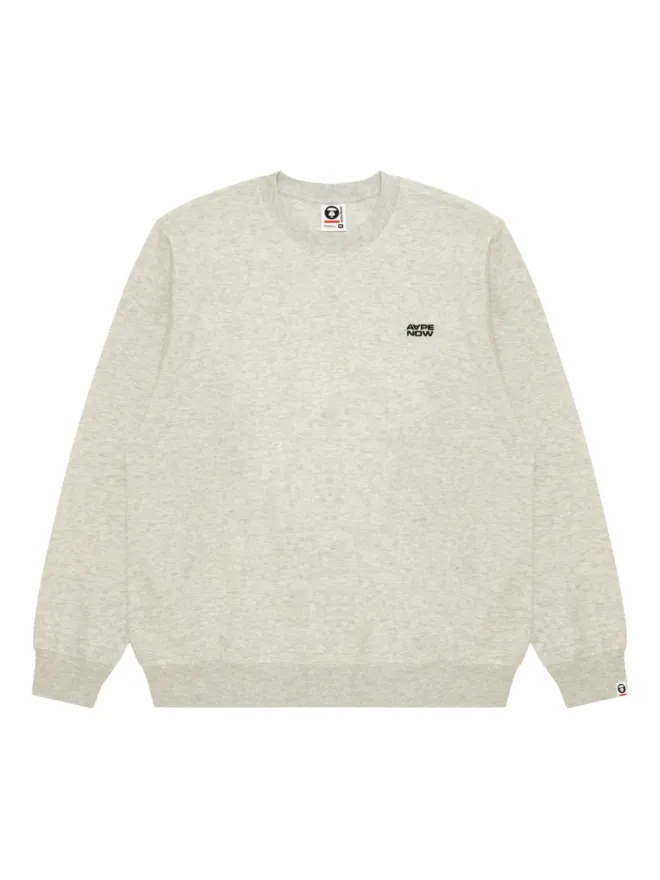 AAPE BY *A BATHING APE® AAPE BY *A BATHING APE® 刺繍ロゴ入りスウェットシャツの商品画像