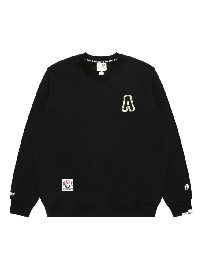 AAPE BY *A BATHING APE® AAPE BY *A BATHING APE® athletic-logo sweatshirtの商品画像
